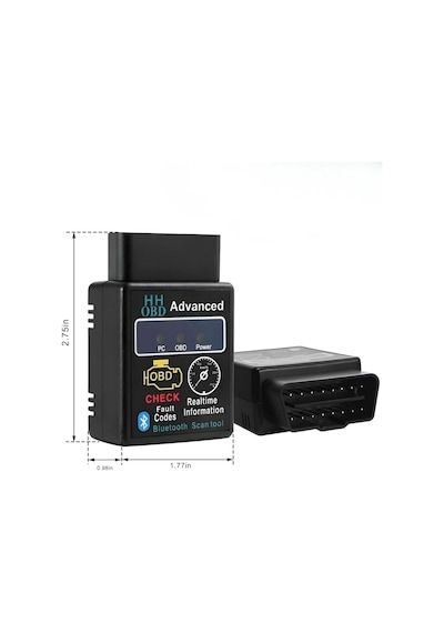 Bluetooth Arıza Tespit Cihazı Araç Motor Arıza Okuma, Check Engine Sıfırlama, Oto Diagnostik Scann