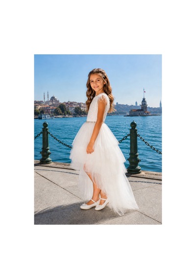 Lindissima Çıkarılabilir Kuyruklu Kız Çocuk Abiye, Nikah & Düğün , Mezuniyet, Doğum Günü Elbisesi Çok Renkli Lindissima Çıkarılabilir Kuyruklu Kız Çocuk Abiye, Nikah & Düğün , Mezuniyet, Doğum Günü Elbisesi Çok Renkli
