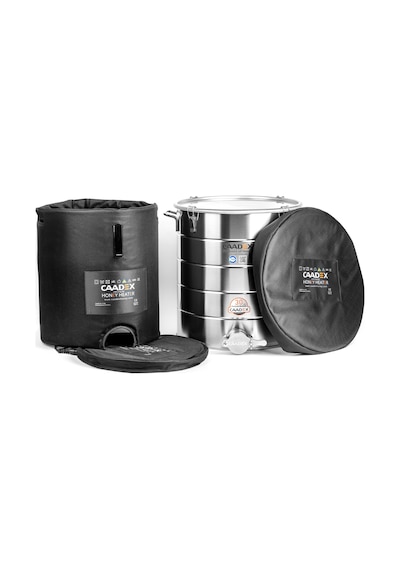 Caadex Elektrikli Isıtıcılı Ceket, 20 L / ~28 Kg Bal Dinlendirme Kazanı İçin, CX-CAMK28