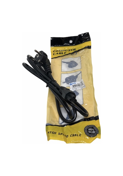 Prolly Laptop 3Lü Adaptör Kablosu - Yonca Power Kablosu 1.5 Metre