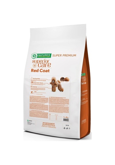 Superior Care Kızıl/kahverengi Tüylü Köpekler İçin Tahılsız Kuzulu Küçük Irk Köpek Maması 1,5 Kg