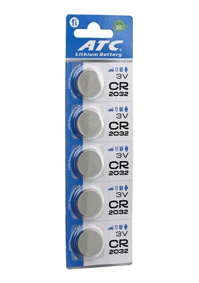 Atc Lithium Battery Cr-2032 3v 5'li Kart Lityum Para Pil