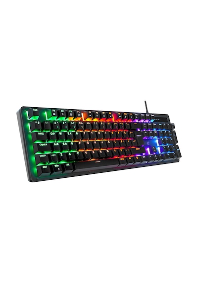 Acer Emachines Eak104 Rgb Mekanik Oyuncu Klavyesi - Red Switch, 104 Tuşlu, Siyah Q Klavye