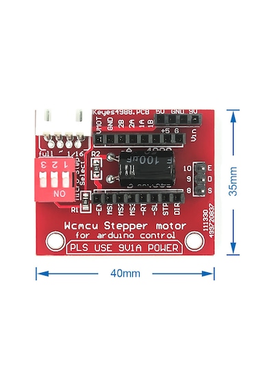 A4988 Drv8825 Step Motor Sürücü Shield Genişleme Kartı 3D Yazıcı