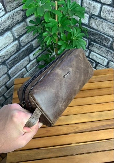 Guard Antik Kahverengi Unisex Hakiki Deri El Çantası // Grd260701wt472 Çok Renkli