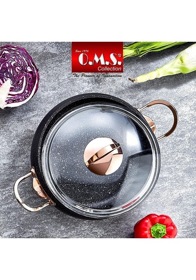 Tr 7pcs Granit Diamond Çelik Tencere Seti Cam Kapak 3019g.syh Diğer