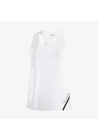 Salomon S/lab Speed Singlet Kadın Beyaz T-shirt Lc2243600 2800324