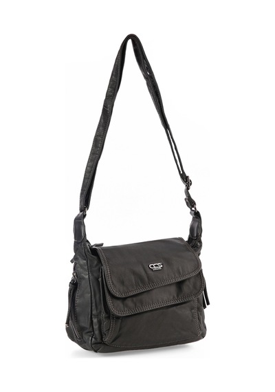 Ççs London Ççs 577235 Çapraz Omuz Çantası Grey
