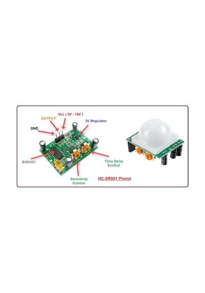 Hc-Sr501 Arduino Pır Sensör (Hareket Sensörü)