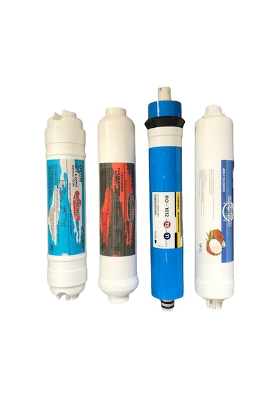 Su Arıtma Set Üstü Bms/Dss Uyumlu 2 inch Inline 4lü Filtre Seti