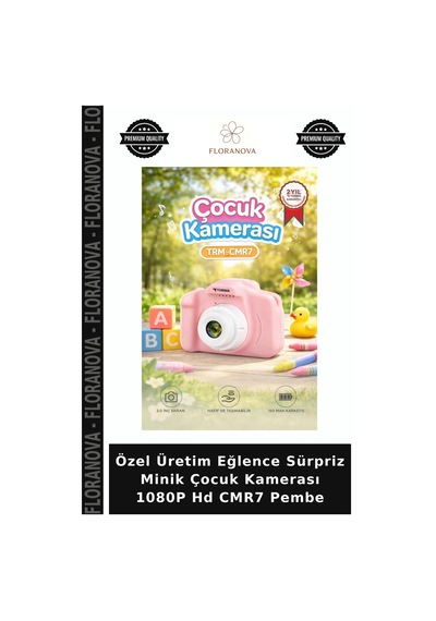 Floranova CMR7 1080p Özel Üretim Eğlence Sürpriz Minik Çocuk Kamerası