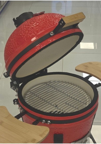 Chefden Pro 16 Seramik Kömürlü Barbekü Kırmızı