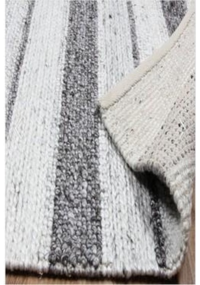 Eko Halı Jade J395 Natural Grey Xw İthal Örgü El Dokuma Yün Halı Gri