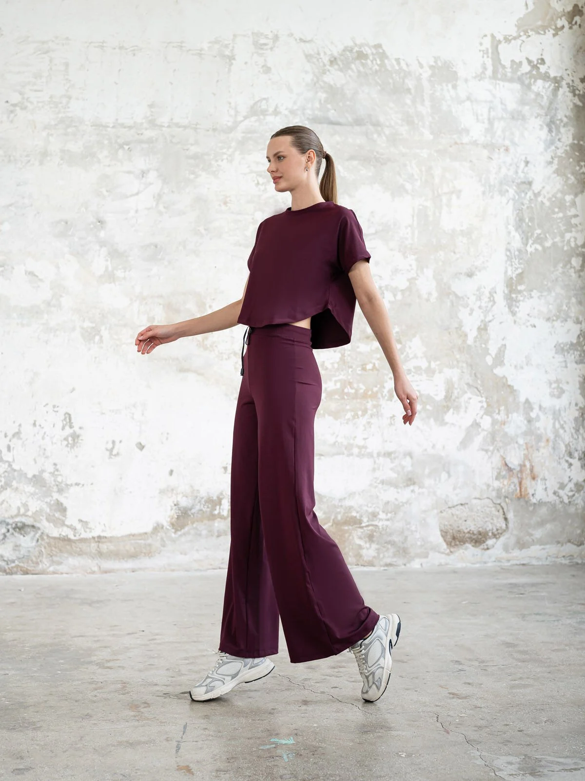 Lismina Yoga Tayt Pantolonu Mürdüm