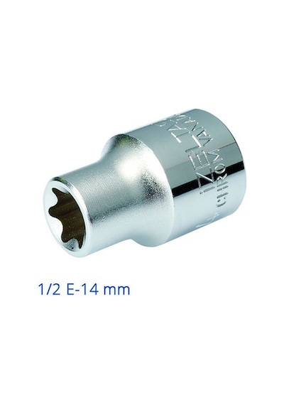 İzeltaş Star (torx) Lokma 1/2 E-14 Mm