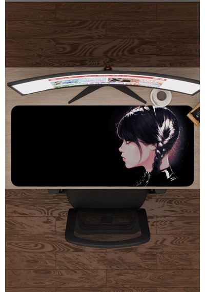 Wednesday 2 V5 90x40 Xxl Gaming Kauçuk Kaymaz Taban Mouse Pad Fare Altlığı