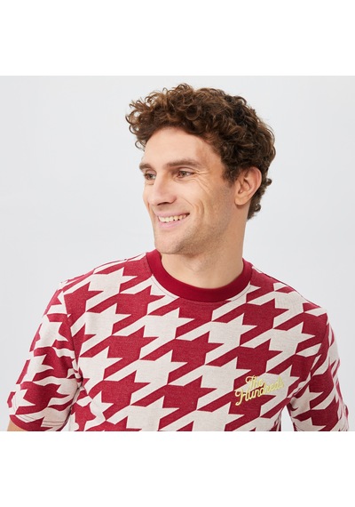 The Hundreds Hounds Erkek Bordo T-shirt