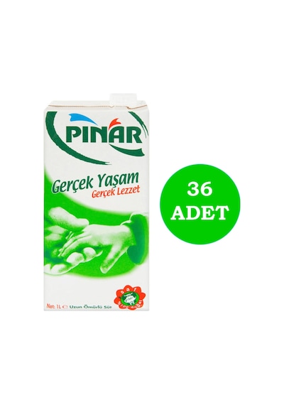 Süt Tam Yağlı 1 Lt X 36 Adet 3 Koli