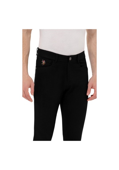 U.S. Polo Assn. Erkek Kanvas / Chino Pantolon Siyah
