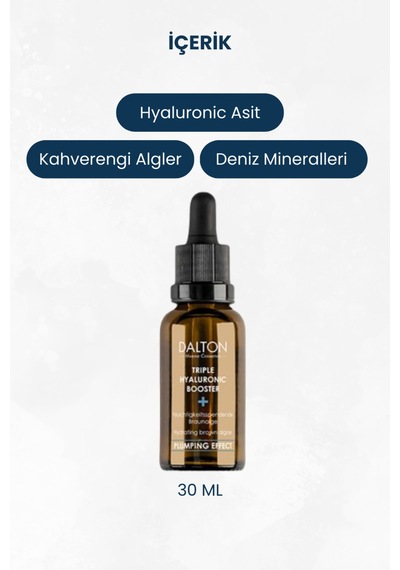 Tüm Cilt Tipleri İçin Yoğun Nemlendirici Triple Hyaluronik Asit Serum - 579300896