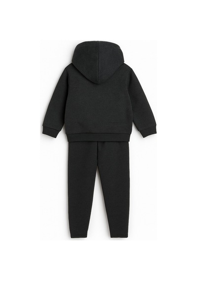 Esila Kids Çocuk Eşofman Takımı Kapüşonlu 3 İp 5-10 Yaş Antrasit