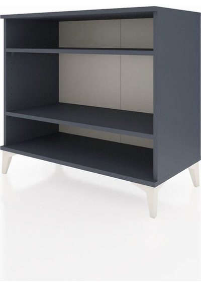 Hyperion Şifonyer 2 Raflı 88x44x80 Antrasit-antrasit Antrasit