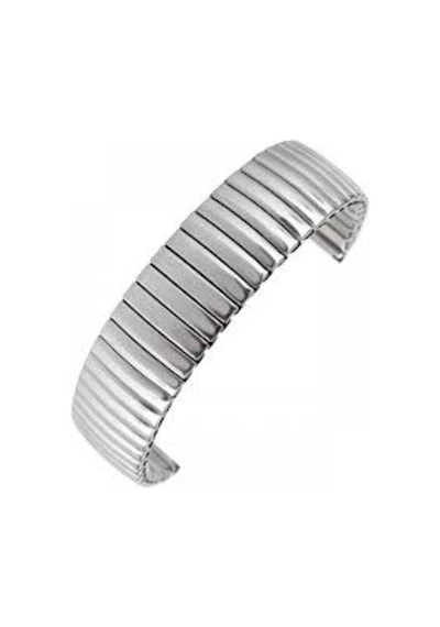 Yaylı Çelik Esnek Metal Saat Kordonu 22 Mm
