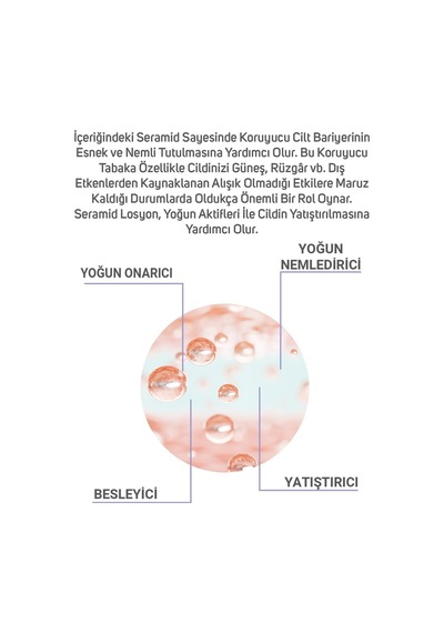 Ceramide Kuru Ciltler Için Nemlendirici Ve Yatıştırıcı Cilt Losyonu 200 Ml