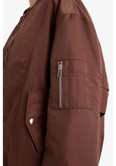 Defacto Su Geçirmez Bomber Mont G0774ax26spbn530 Kahve-bn530