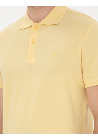 Pierre Cardin Erkek Açık Sarı Tişört Basic 50306448-vr004 Açık Sarı