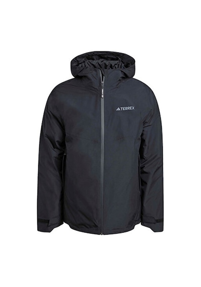 Adidas Terrex Mt 3ın1 Down Erkek Outdoor Mont Jv6242 Siyah Siyah