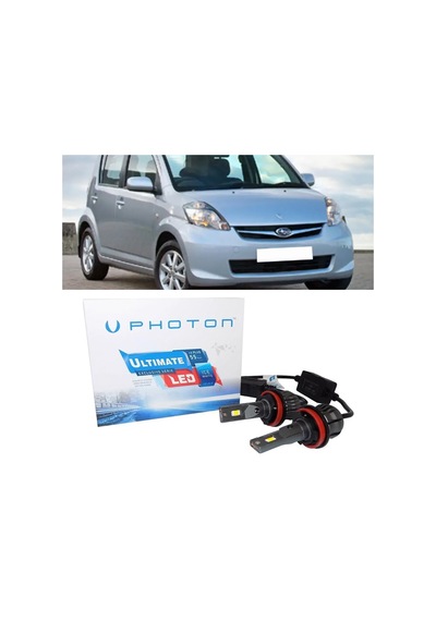 Subaru Justy Led Xenon Uzun+kısa Far Ampulü H4 Ultimate 9500 Lumens Yeni Seri Beyaz