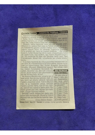 9 Ağustos 2003 Takvim Yaprağı - Nostaljik Koleksiyonluk Takvim Yaprağı
