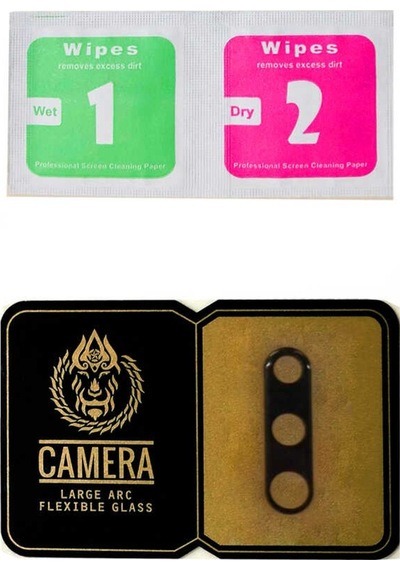 Xiaomi Mi Note 10 Golden Turtle Seramik Kamera Lens Koruyucu Siyah