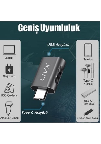 Metal Type-c Usb3.0 Çeviricili 10 100 1000mbps Adaptör Usb3.0 Ethernet Çevirici Type C Ethernet Çevirici