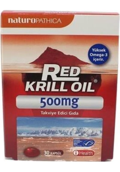 Naturopathica Red Krill Oil 500 MG 30 Kapsül