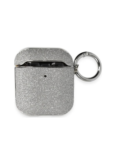Apple Uyumlu   Airpods 2 2.nesil Spell Simli Kılıf - Gümüş Çok Renkli