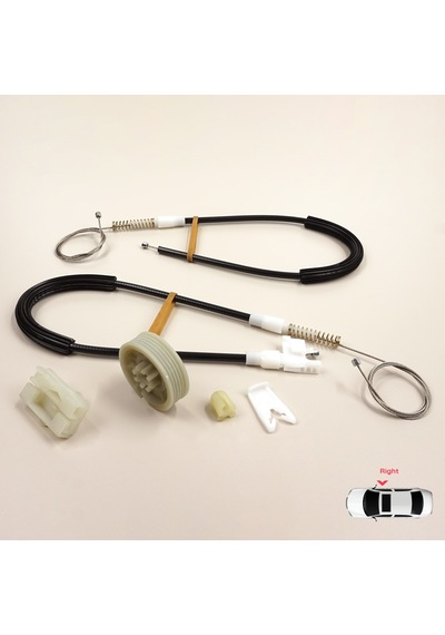 Sağ Kapı Cam Kriko Seti Renault Megane Mk1 Coupe 1996-2003 İçin