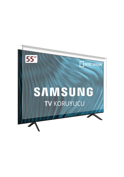Bestekran Samsung Uyumlu 55TU8000 TV Ekran Koruyucu 55" İnç 139 Cm