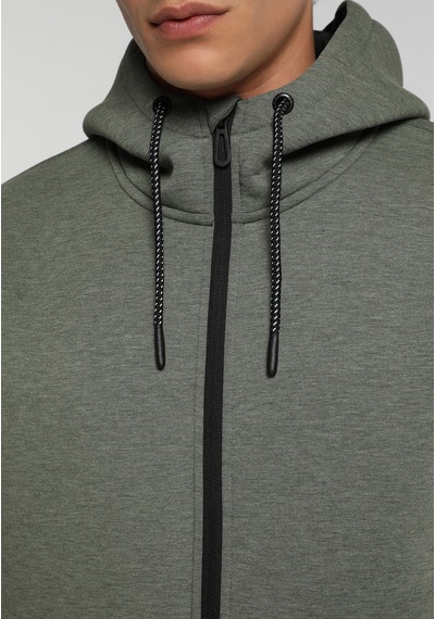 Colin's Colins Regular Fit Kapüşonlu Düz Erkek Yeşil Sweatshirt Cl1082116 Q1.v1 Grm