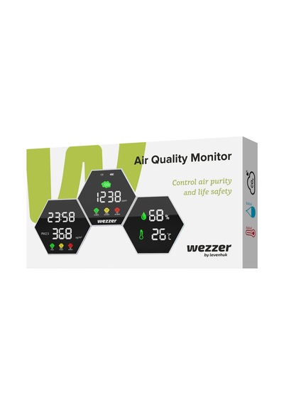Levenhuk Wezzer Air Pro Dm50 Hava Kalitesi Monitörü 4324 Çok Renkli