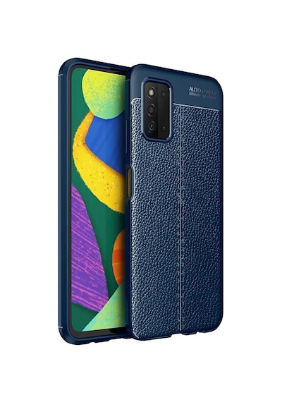 Zore Galaxy Uyumlu A03s Kılıf Niss Silikon Kapak - Lacivert Lacivert