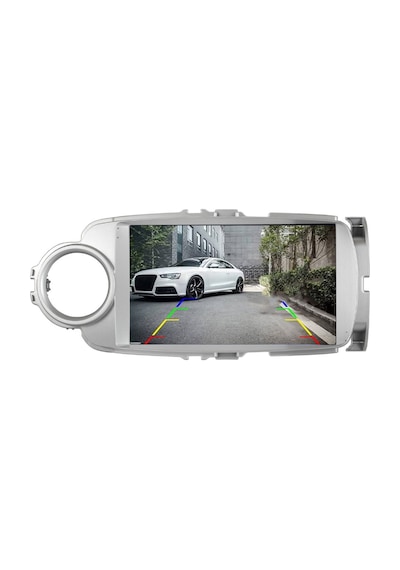 Toyota Yaris Araç Multimedya Android Ekran Carplay Navigasyon Double Teyp 2+32 9" 12-20 Silver Cadence