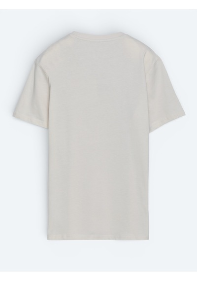 Kip Taş Düz %100 Pamuk T-shirt taş stone