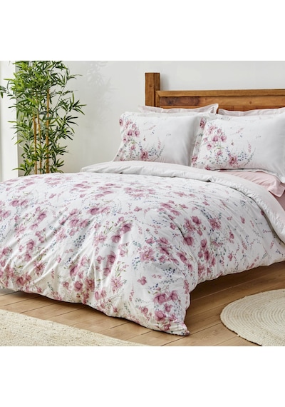 Karaca Home Dalila Pembe %100 Pamuk Çift Kişilik Nevresim Takımı