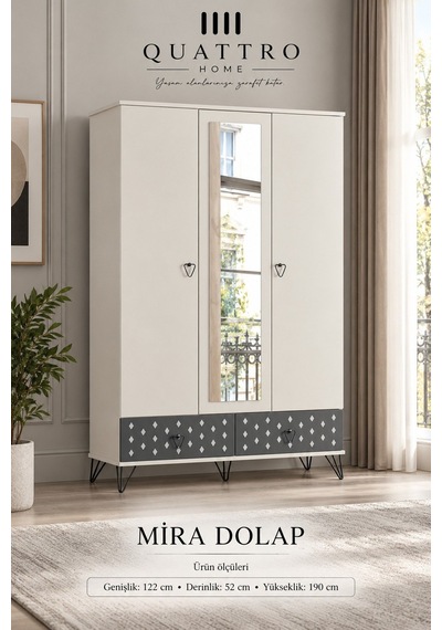 Mira Genç Odası Takımı Beyaz