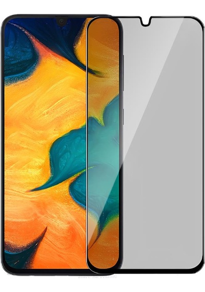 Xiaomi Redmi Note 12 Pro 4g New 5d Privacy Hayalet Cam Ekran Koruyucu Siyah
