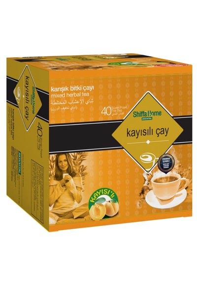 Slim Kayısılı Çay 40 Adet Sinamekisiz