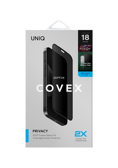 İphone 18 Pro Max Hayalet Ekran Koruyucu Covex Temperli Cam 2 Yönlü Gizlilik Filtresi Leke Tutmaz