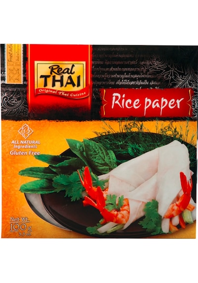 Real Thai Glutensiz Pirinç Yufkası 22 CM 100 G